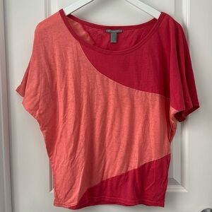 Forever 21 Coral And Pink Shirt